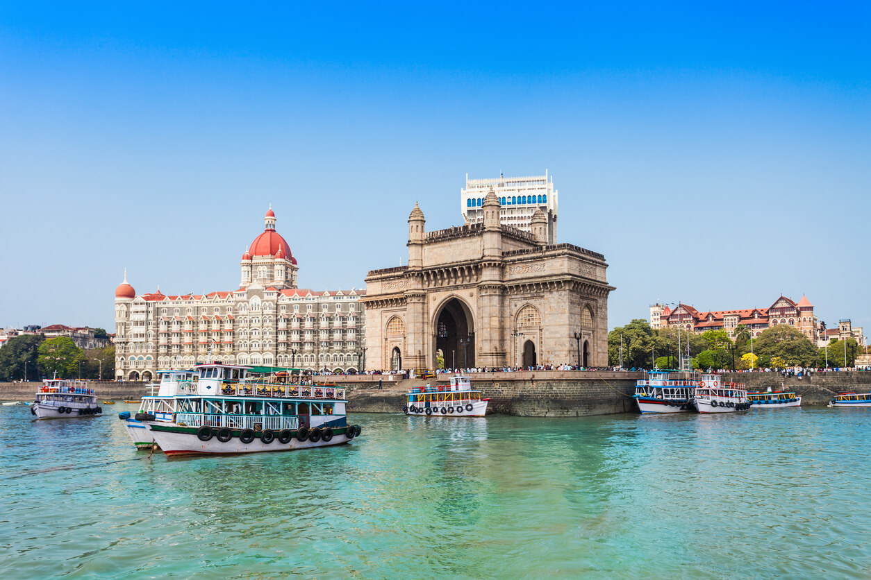 Mumbai (Bombay) : La porte de l'Inde de Mumbaï Mumbai (Bombay) : La porte de l'Inde de Mumbaï