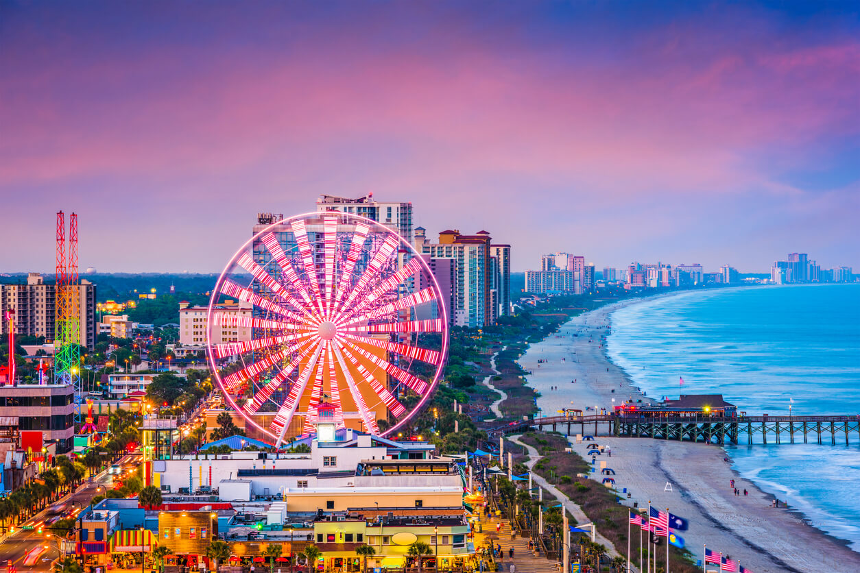 Wetter in Myrtle Beach im August 2024 Klima und Temperatur im August